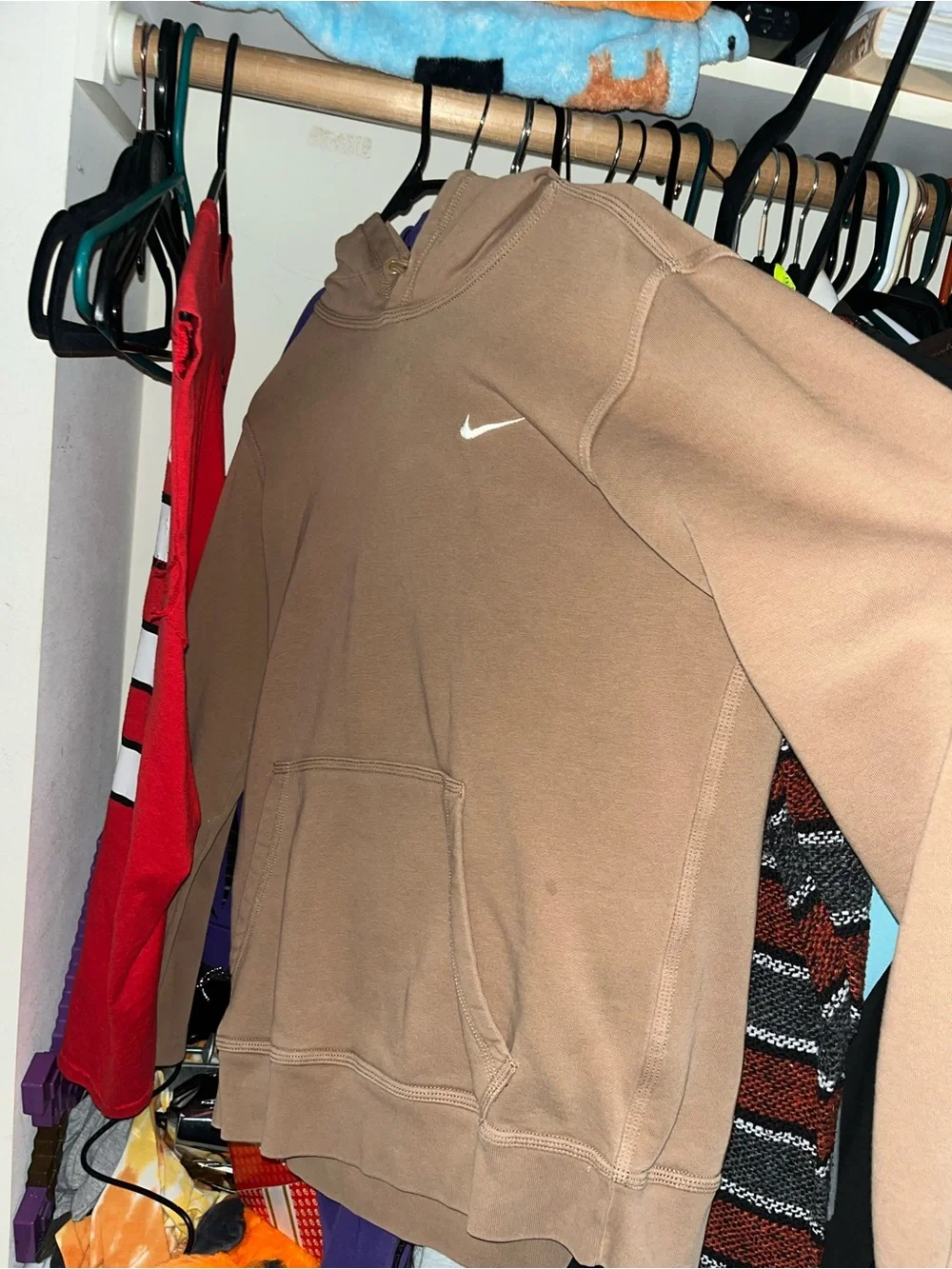 Nike Light Grey Hoodie with Black Accents, take all 3 for 20 tech and other Nike